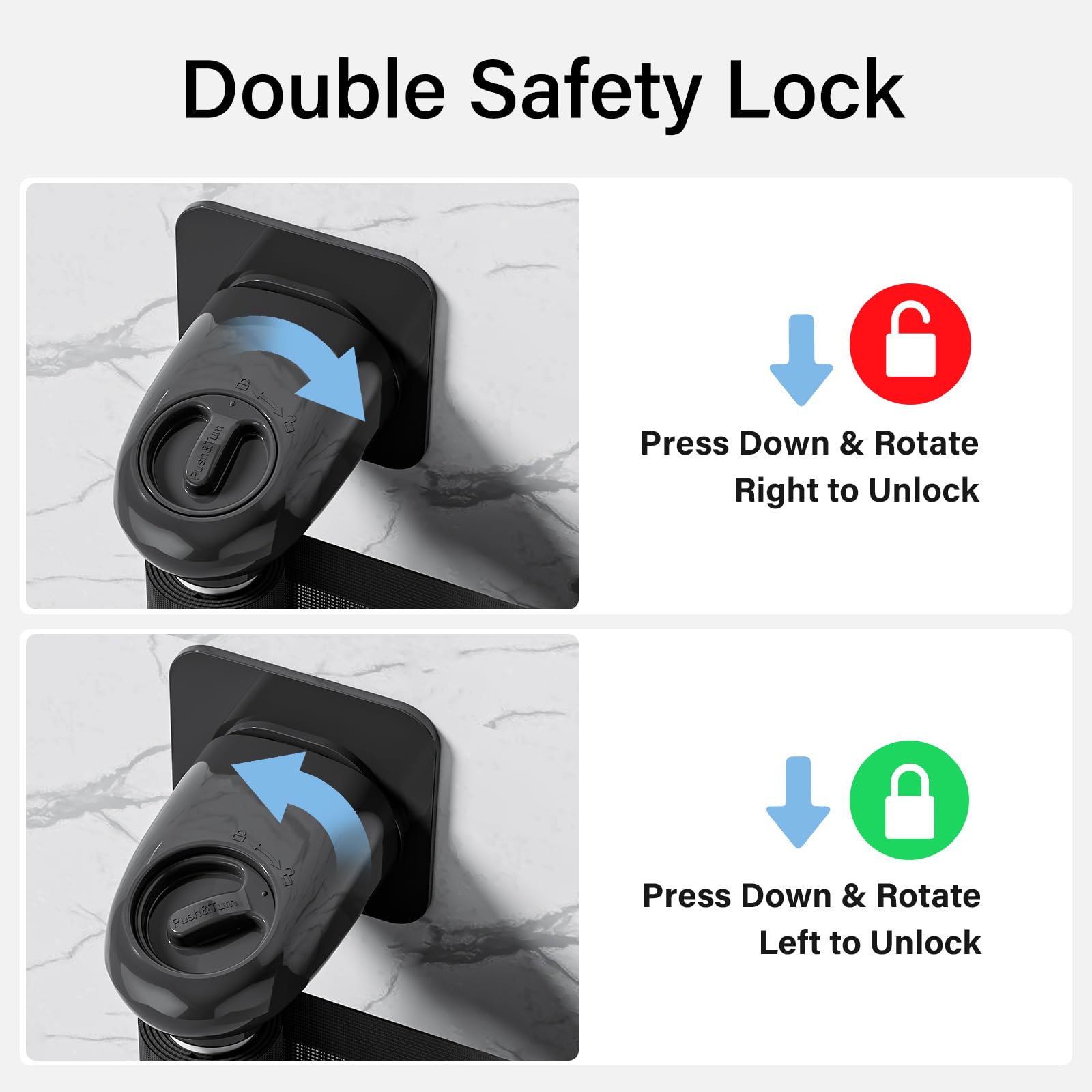 PRObebi one-handed operation gate ideal when carrying a child