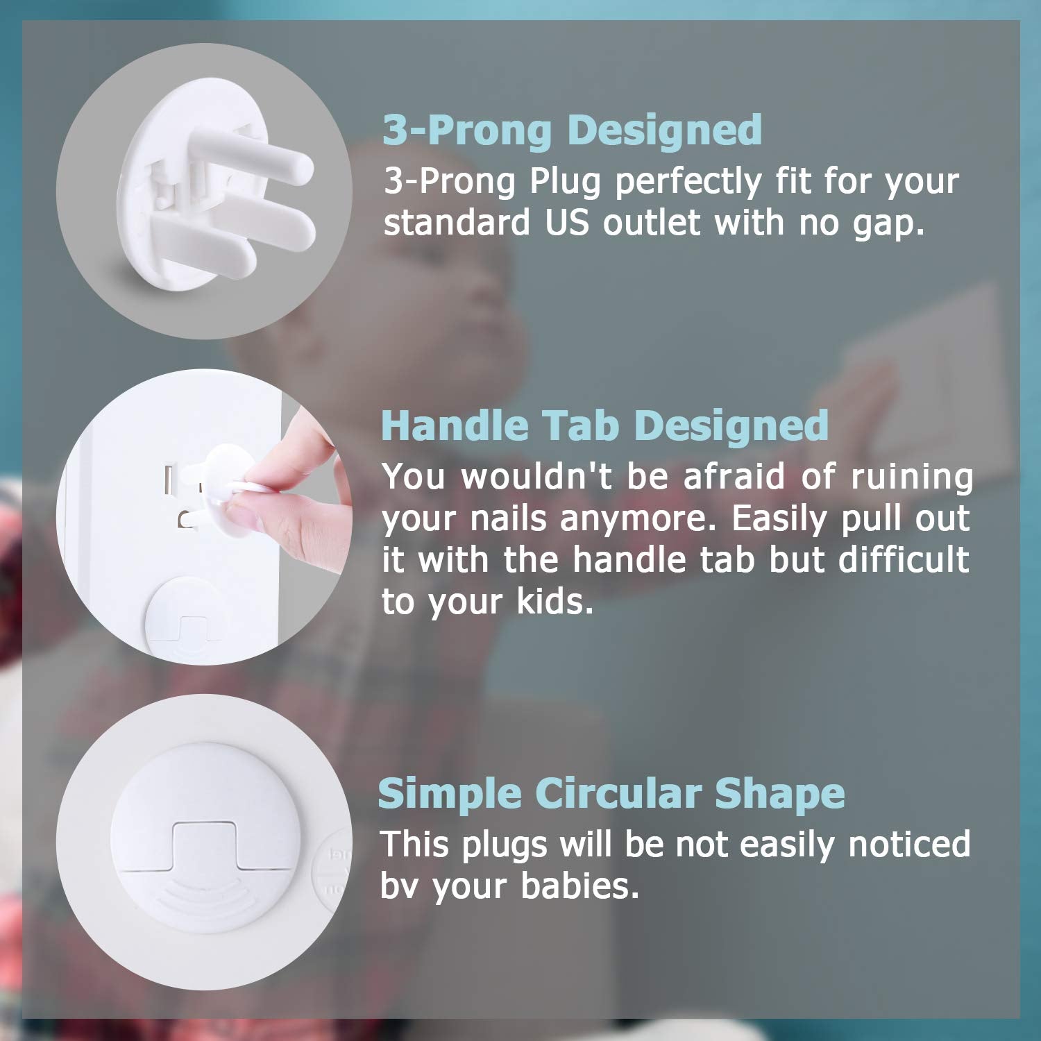 PRObebi outlet covers easy-remove-for-adults image emphasizes quick access during chores.
