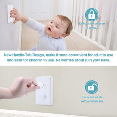 PRObebi outlet covers lockable system shows adult-friendly removal for quick reconfiguration.