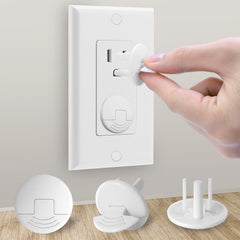 PRObebi outlet covers white pack — compact safety kit for homes.