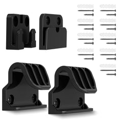 Probebi retractable baby gate in black with door-mount for wide doorways and safe access.