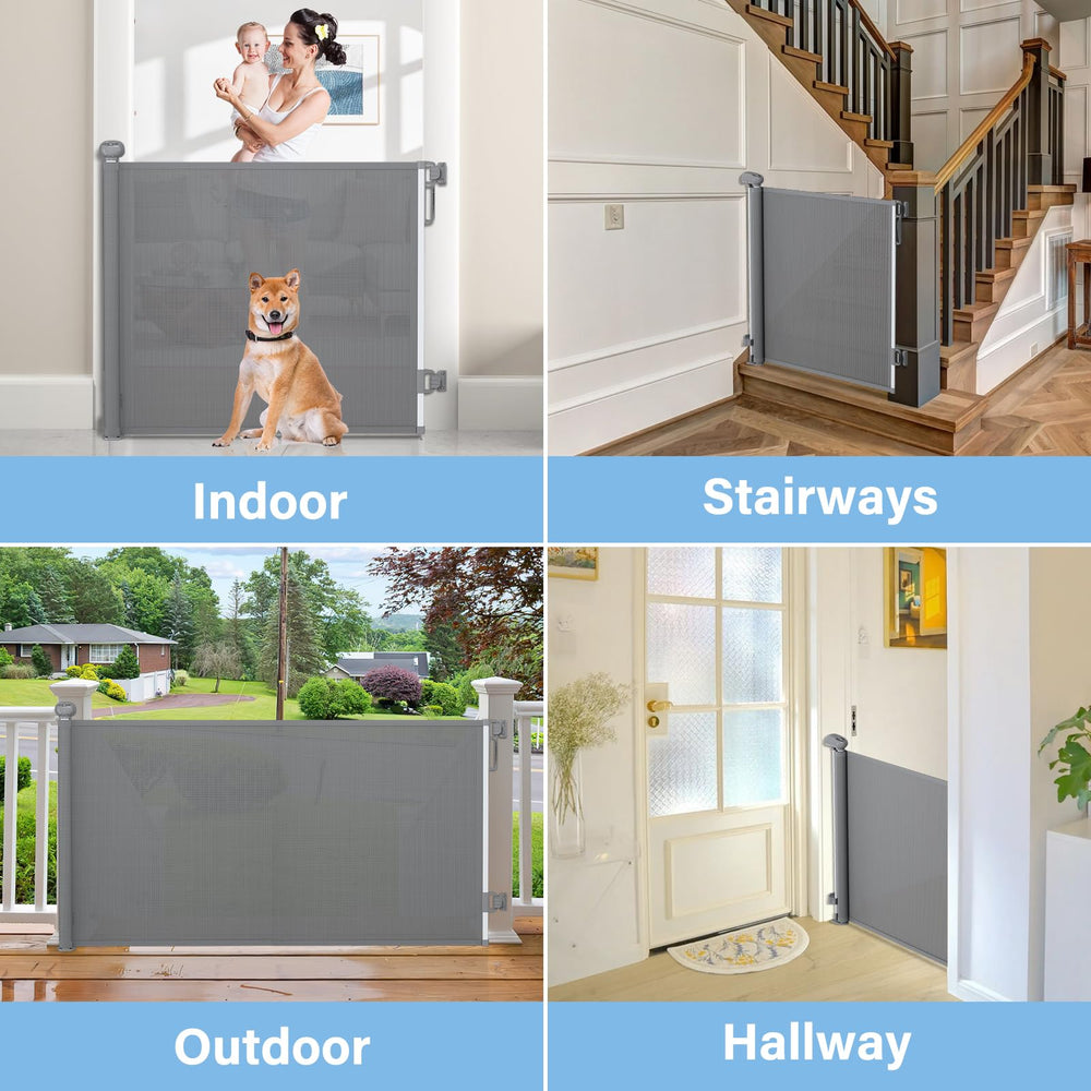 PRObebi retractable gate suitable for indoor or outdoor use