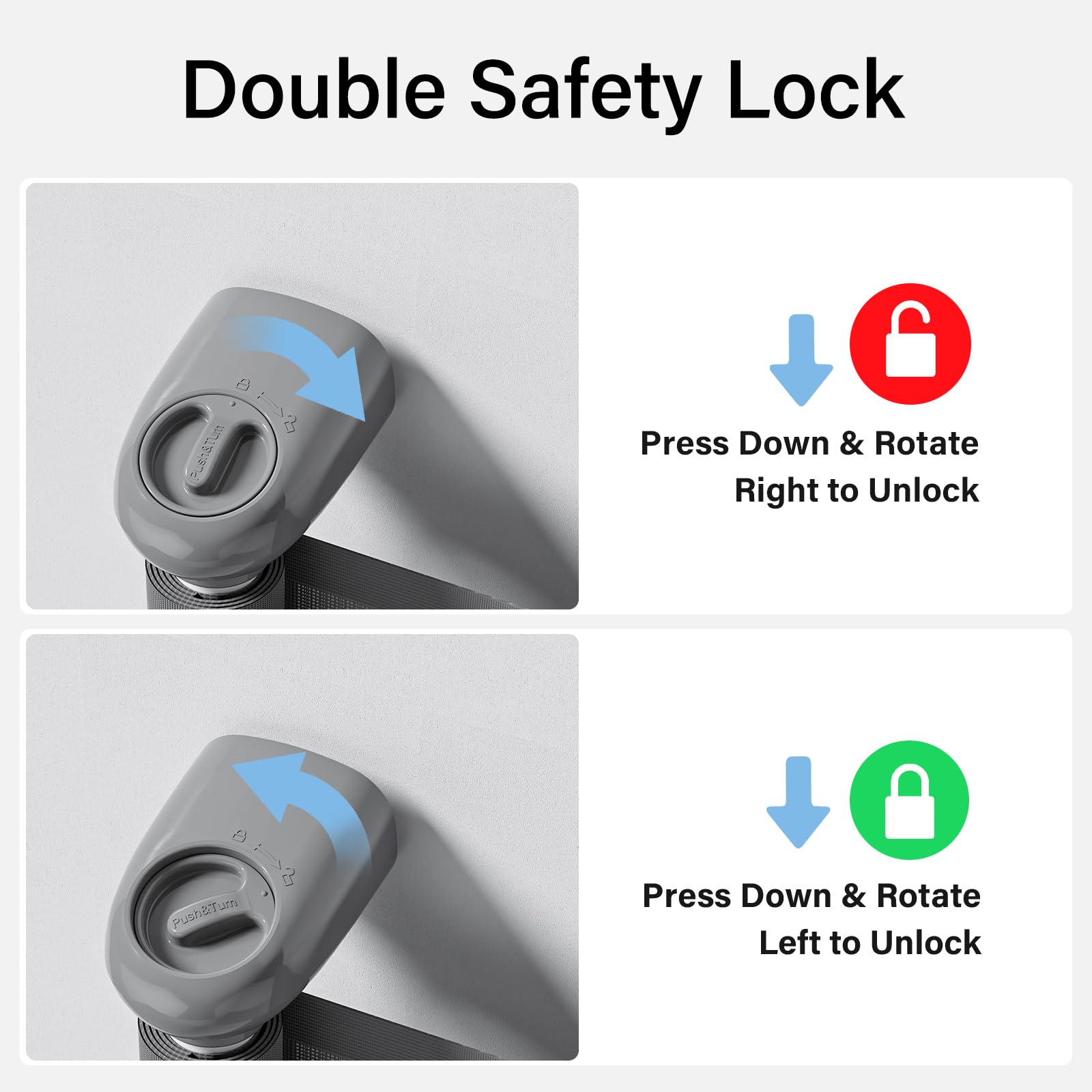 PRObebi retractable gate keeps kids and pets in safe spaces