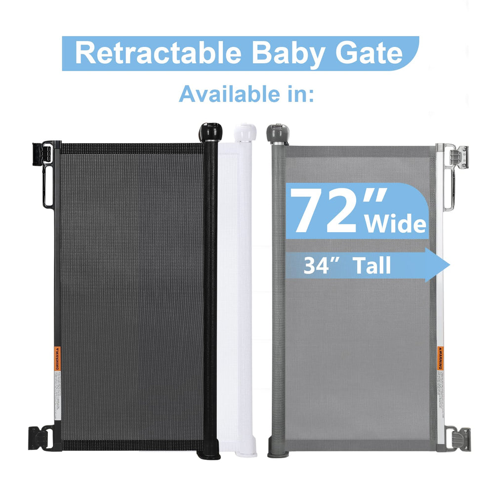 PRObebi retractable gate rollup storage for space-saving setup.