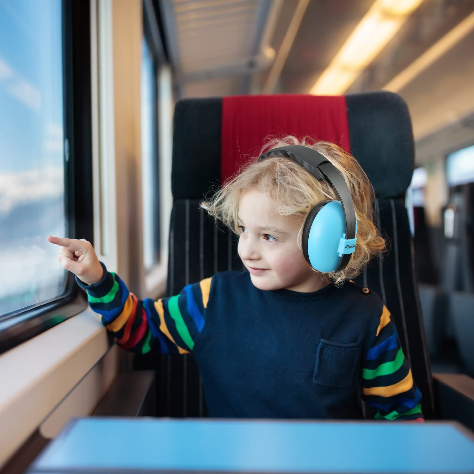 ProCase portable design fits in bags, ensuring hearing protection on the go.