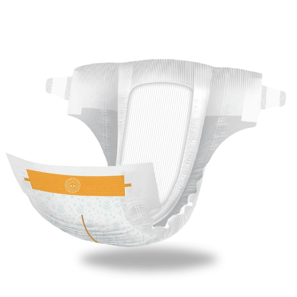 Products On The Go Little Toes diaper features a wetness indicator for easy changes.