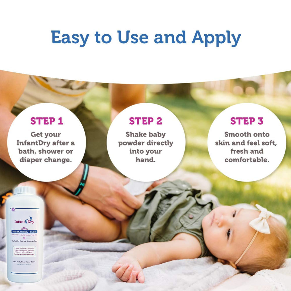 Professional Sellers Group talc-free hypoallergenic label communicates safe use