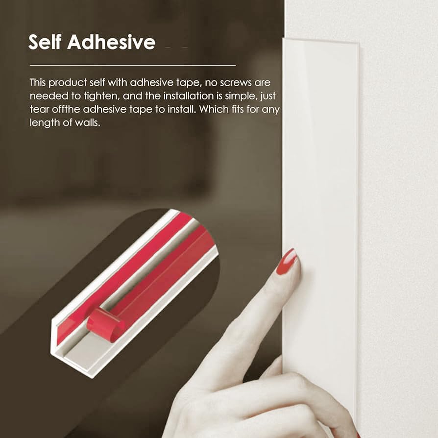 ProFlex wall corner protector straight application strips ready to install