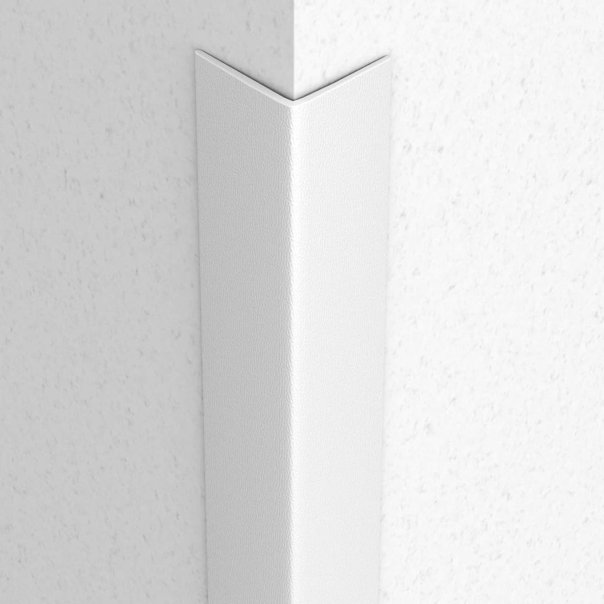ProFlex wall corner protector white textured closeup showing edge protection