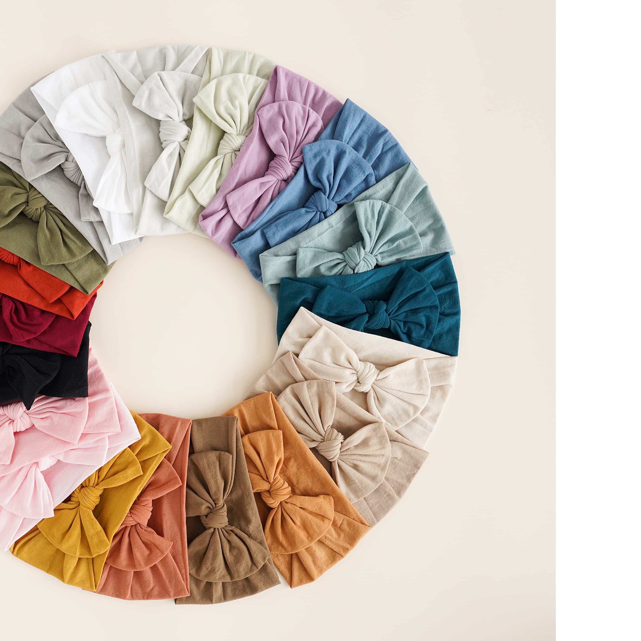 Prohouse newborn-to-toddler headbands adapt as babies grow.