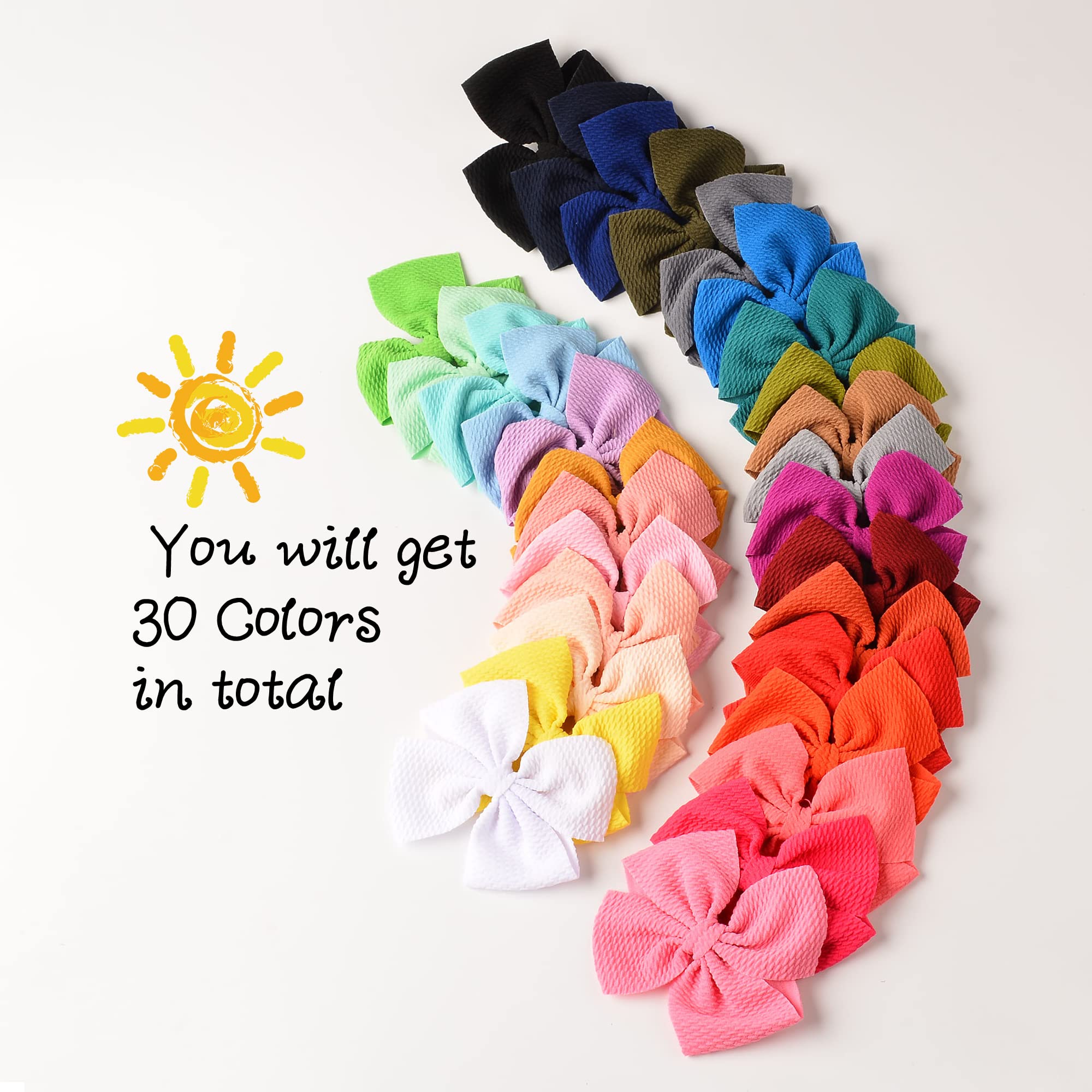 Prohouse gift-ready baby bows ideal for showers, birthdays, and photoshoots.