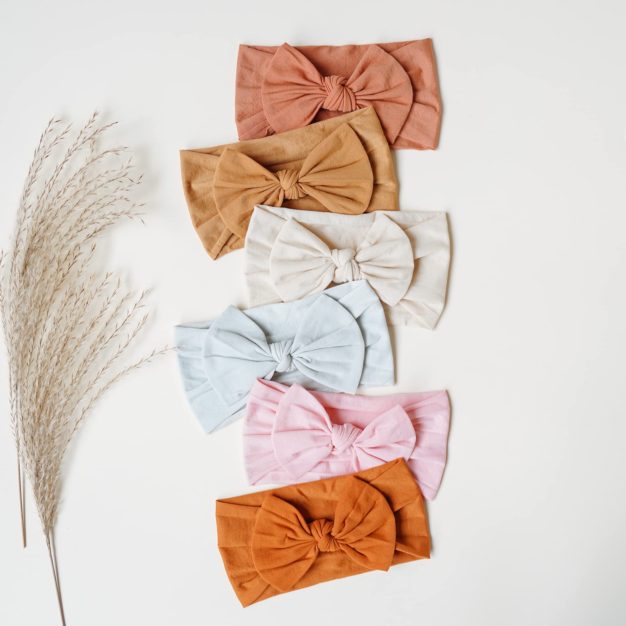 Prohouse headbands shown as gift-ready for baby showers and special occasions.