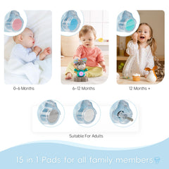 Prolixity 15-in-1 nail care kit case shown for organized travel storage.