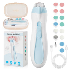 Prolixity baby nail trimmer with LED light enabling precise trimming in dim rooms.