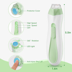 Prolixity Baby Nail Trimmer with LED light for precise trimming.