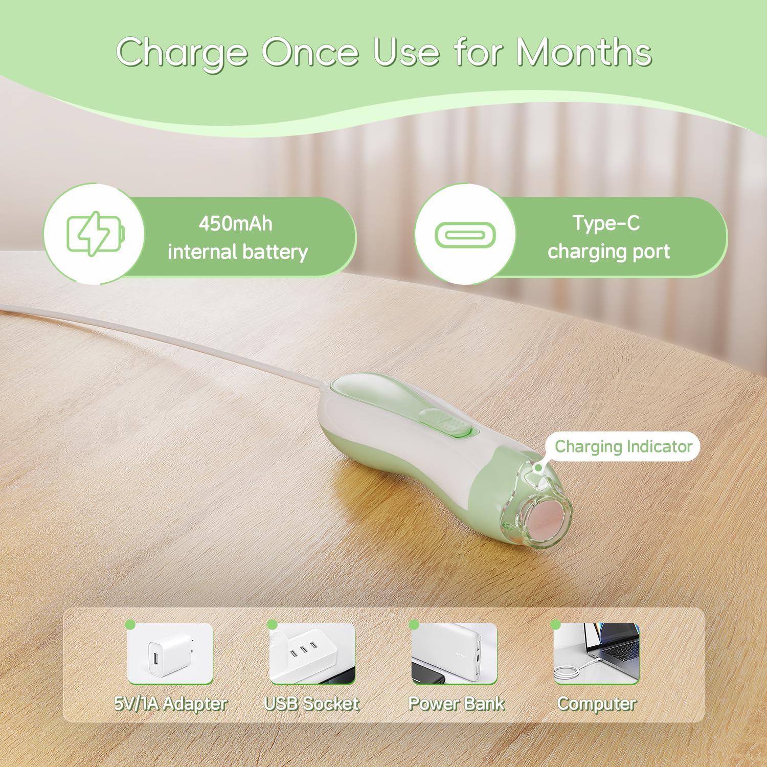 Prolixity Baby Nail Trimmer whisper-quiet motor for nighttime use.