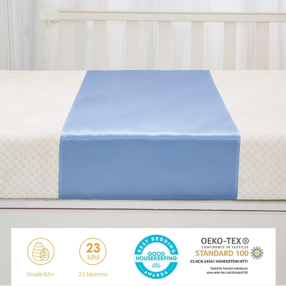 PROMEED 23 Momme silk helps reduce friction to protect delicate baby hair.
