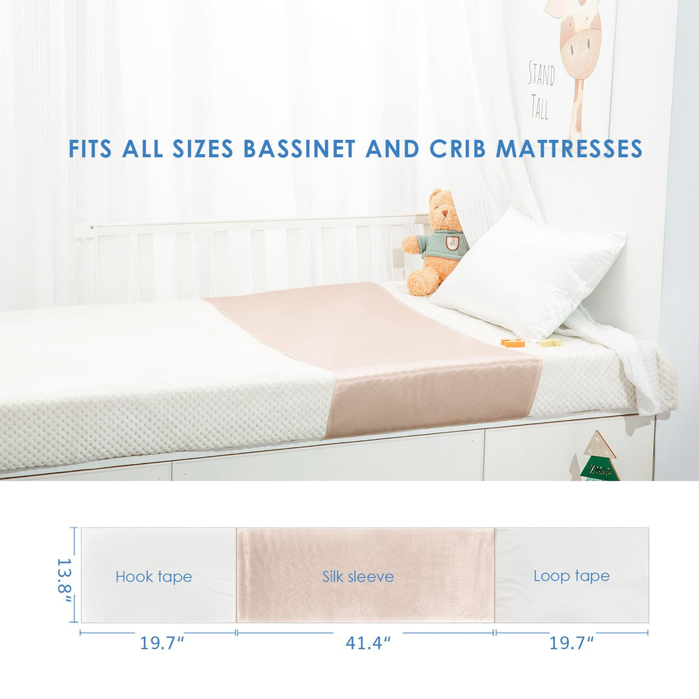 PROMEED silk bassinet sleeve care-wash shows gentle cold cycle.