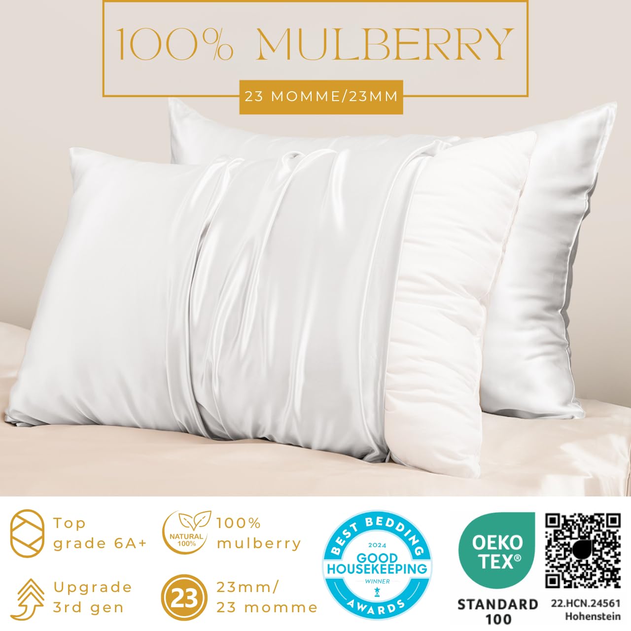 PROMEED toddler/travel size pillowcase 13x18, portable on-the-go sleep solution