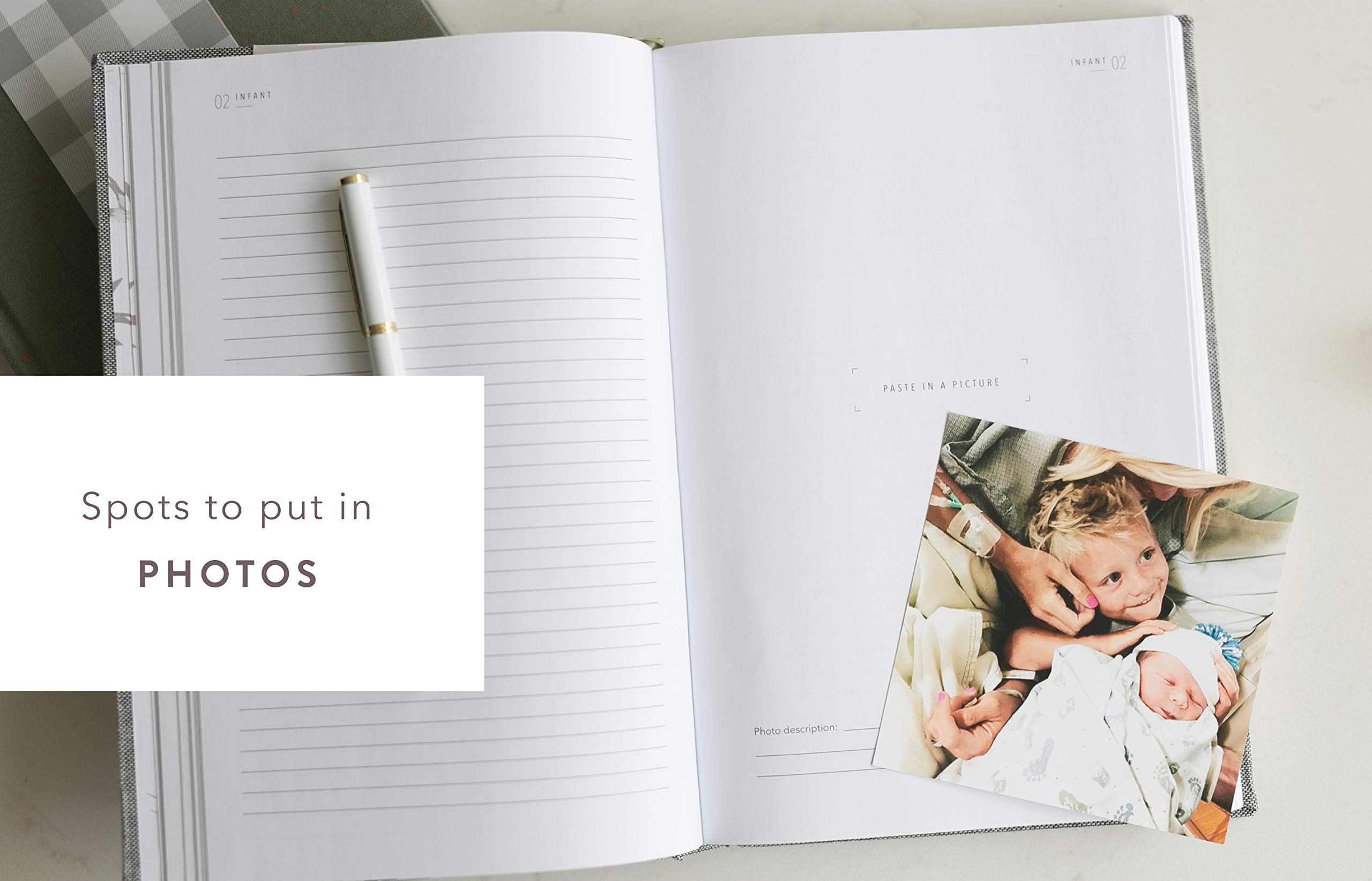 Promptly Journals archival-paper detail ensures longevity for cherished memories.