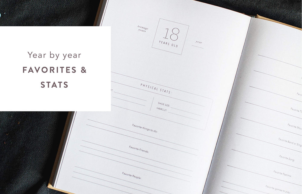 Promptly Journals gift-ready packaging makes a thoughtful new-baby gift.