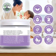 ProSeed Holistic Wellness lavender magnesium lotion texture swirl shows quick absorption