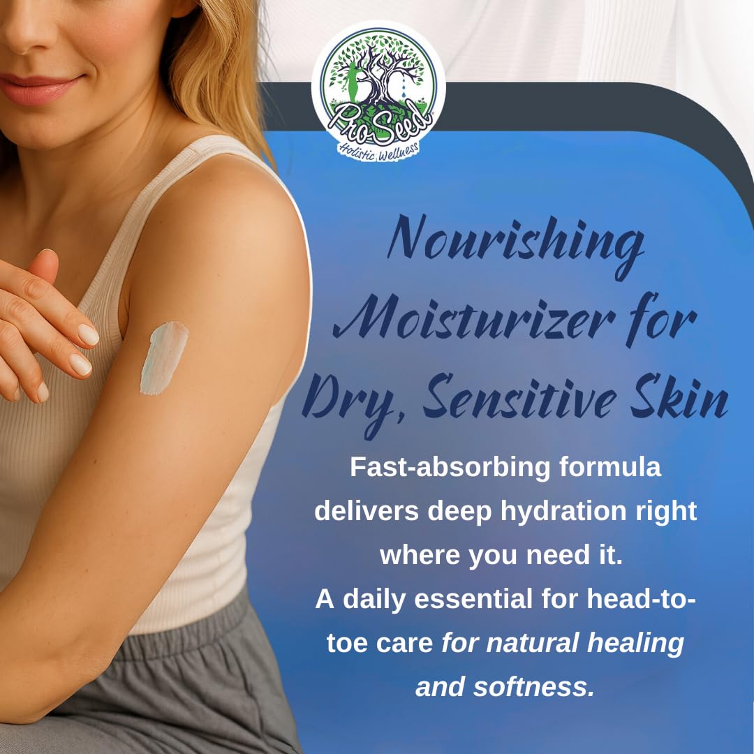 ProSeed lotion bedtime ritual scene indicating calming routine for tired muscles