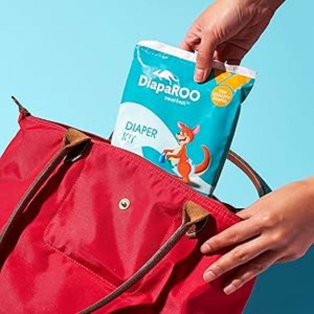 PROSÍM GIFT CO. DiapaROO in-pocket travel kit for on-the-go parents.
