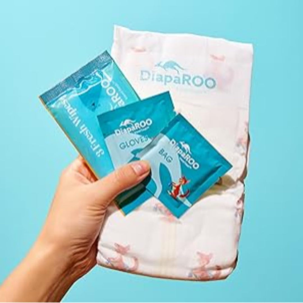 PROSÍM GIFT CO DiapaROO kit ready for car emergency diaper changes.