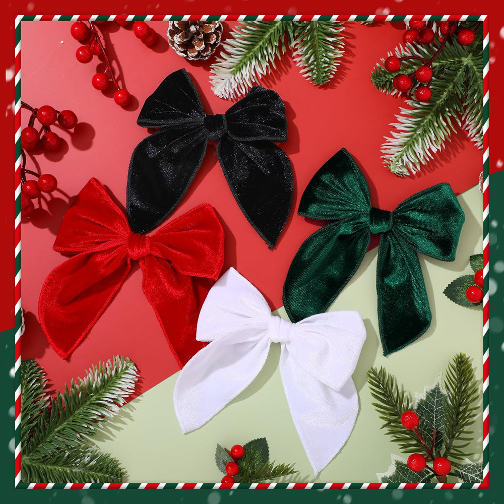 ProSuites bow clips on a little girl's hair for party-ready looks