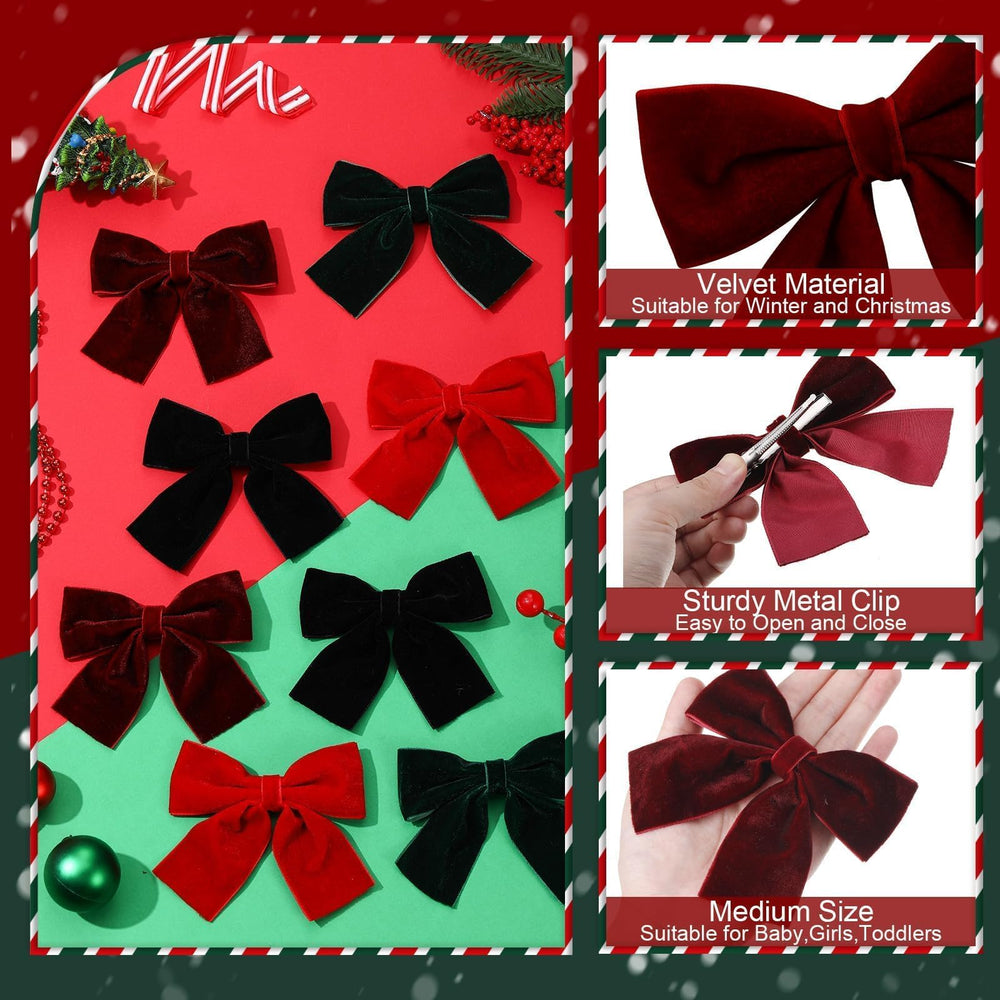 ProSuites velvet burgundy bow close-up showing soft texture for gentle wear.