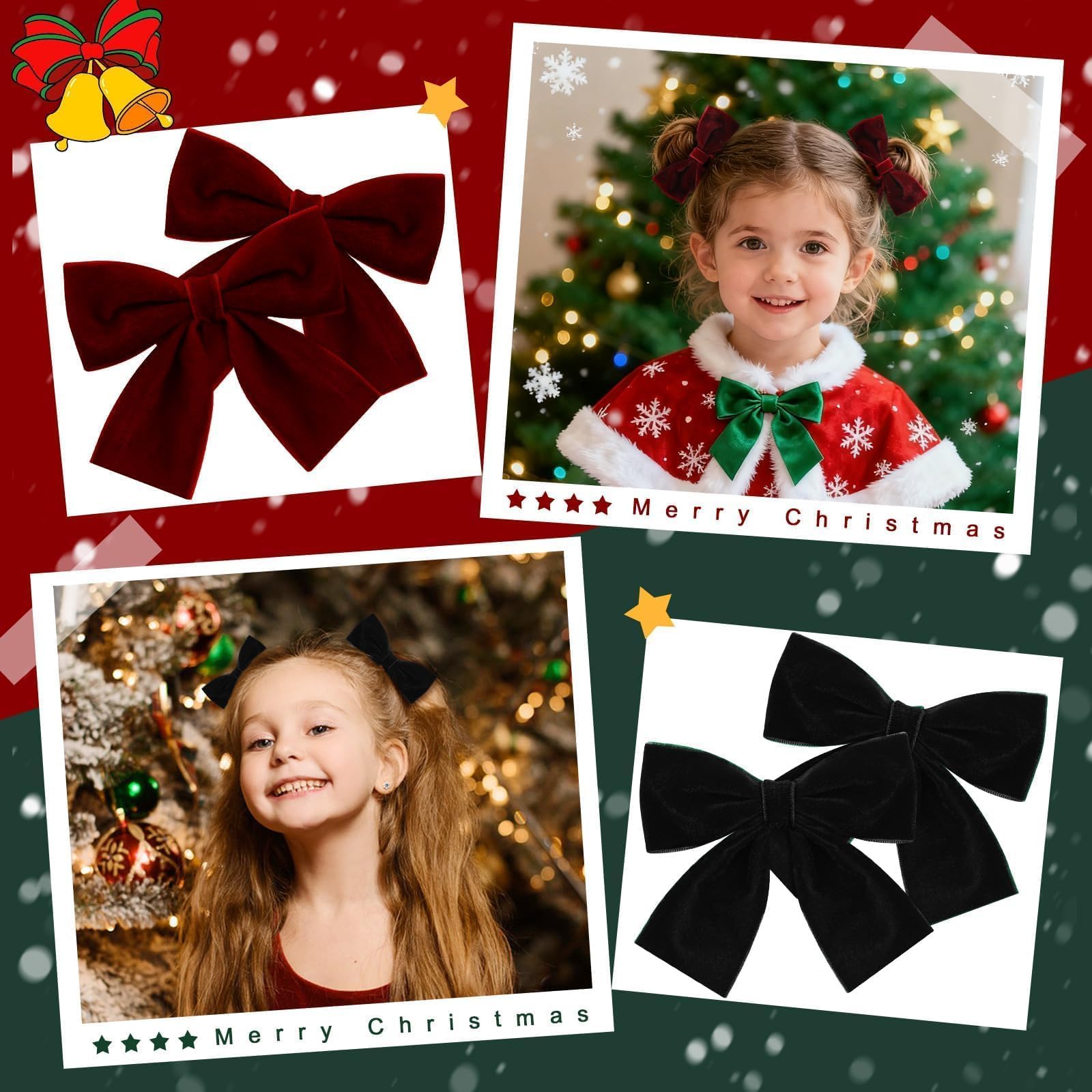 ProSuites velvet red bow ready for gift-ready holiday looks.