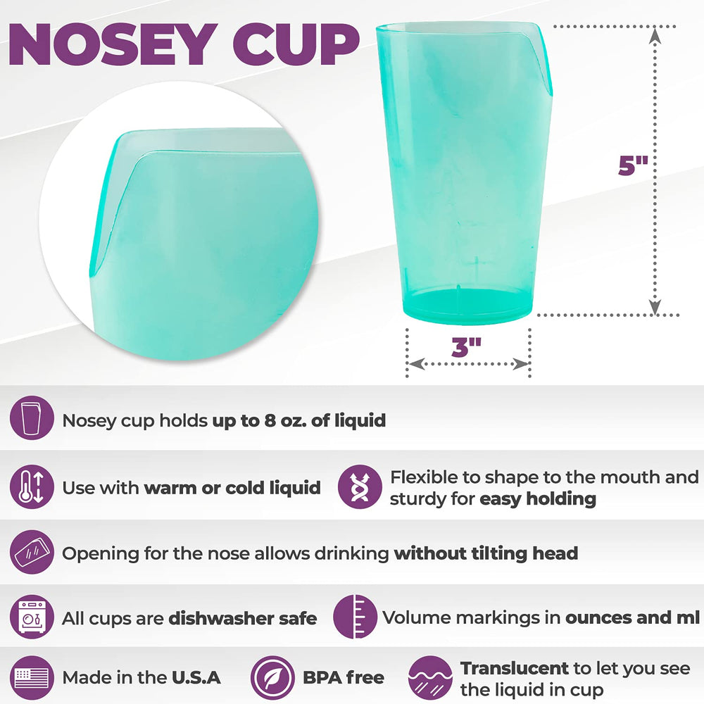 Providence Spillproof Nosey Cup 8oz dishwasher-safe and BPA-free for convenient family use