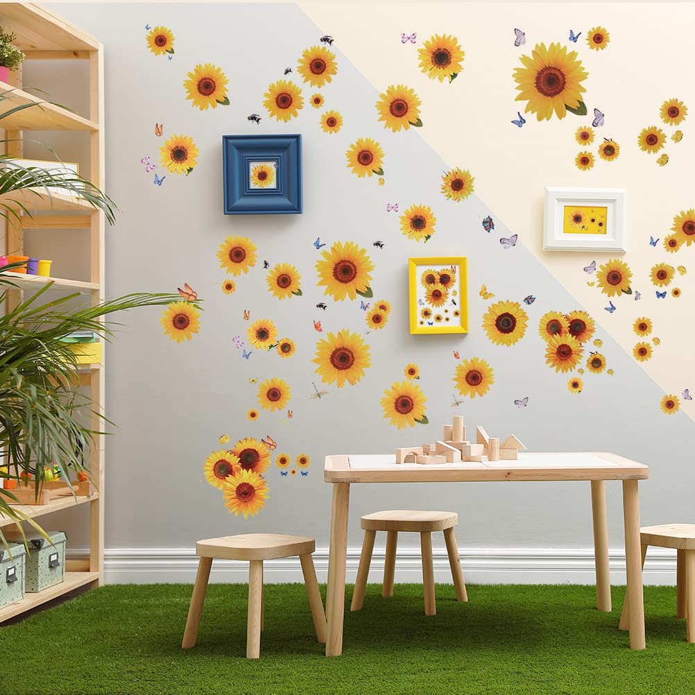 Prudiut PVC wall decals resist oils and moisture for long-lasting appeal