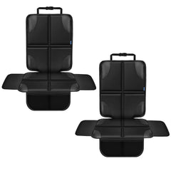 Psumuabrre car seat protector front view with thick padding protects upholstery.