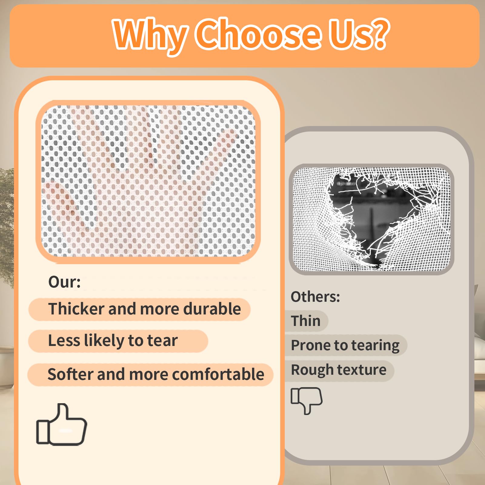Ptcide foldable playpen 71x71 durable-oxford-fabric close-up