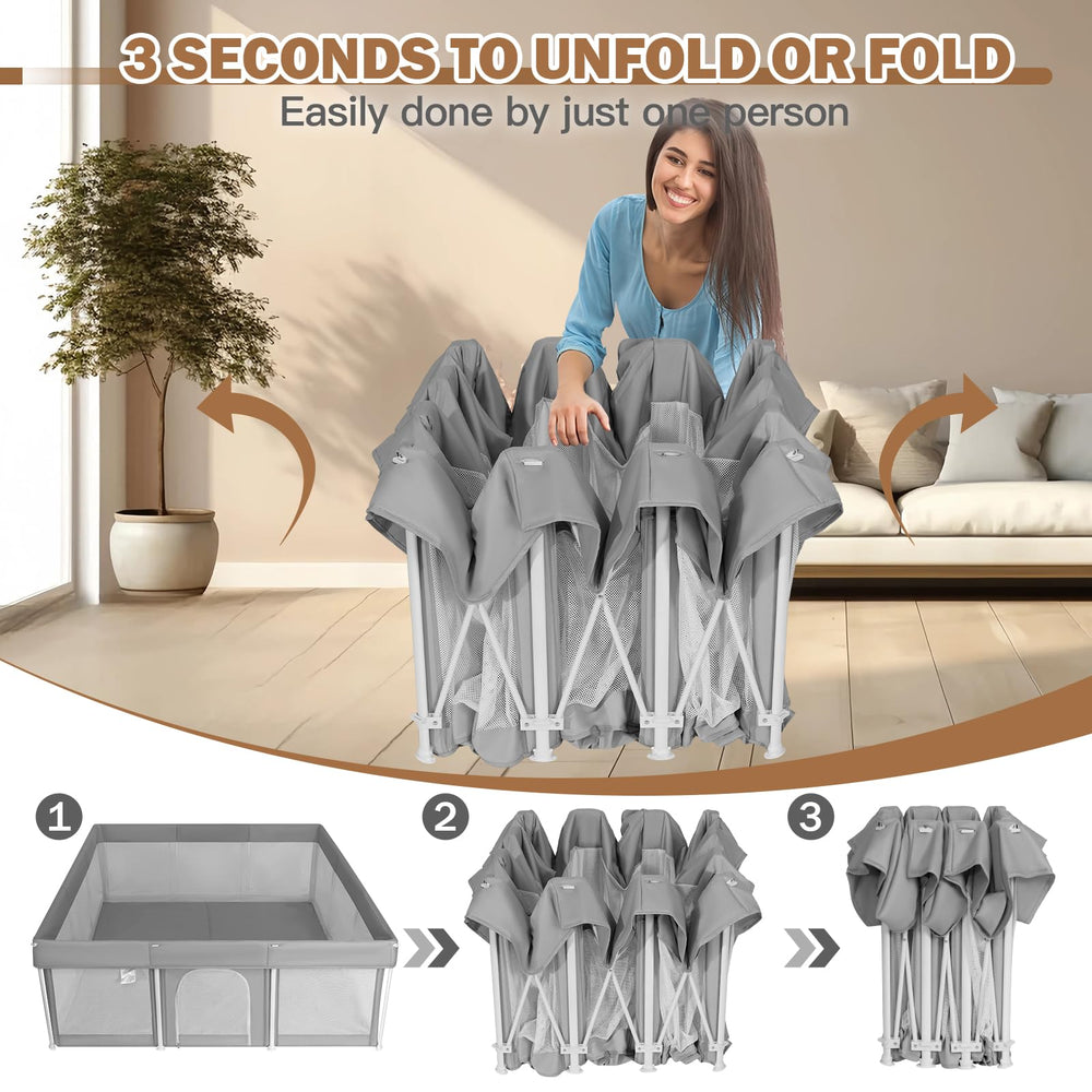 Ptcide non-toxic oxford fabric emphasizes safety and durability for daily baby use.