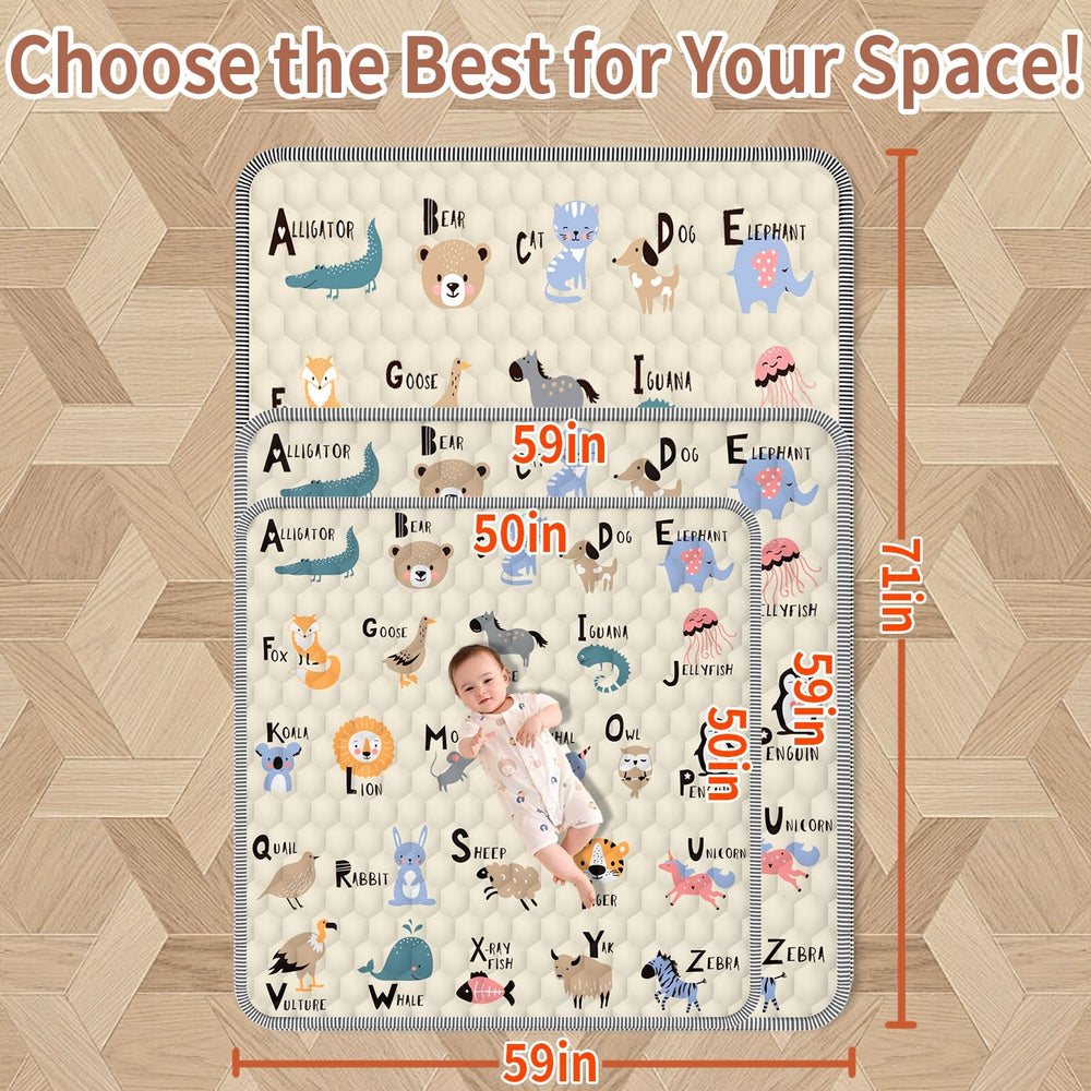 Ptcide Soft Microfiber Top Layer provides gentle skin contact during playtime.