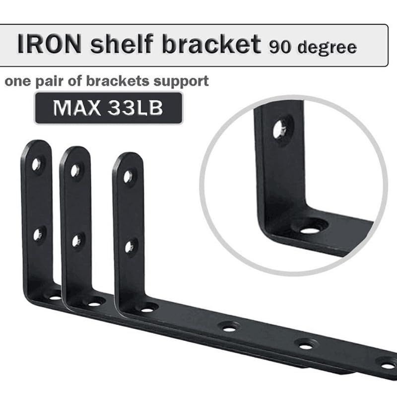 PTKSZGT Furniture Anchors on bookshelf wall mount helps prevent tipping.