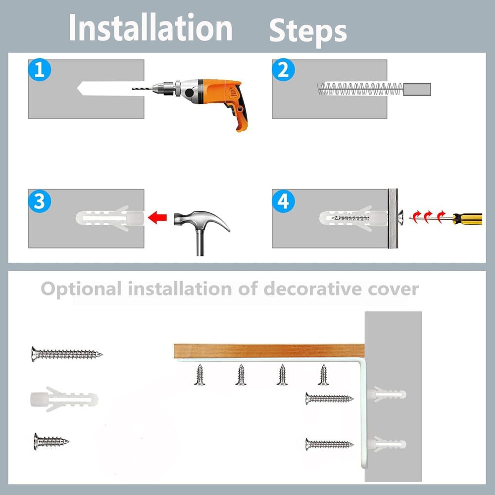 PTKSZGT packaging includes all components for easy DIY installation
