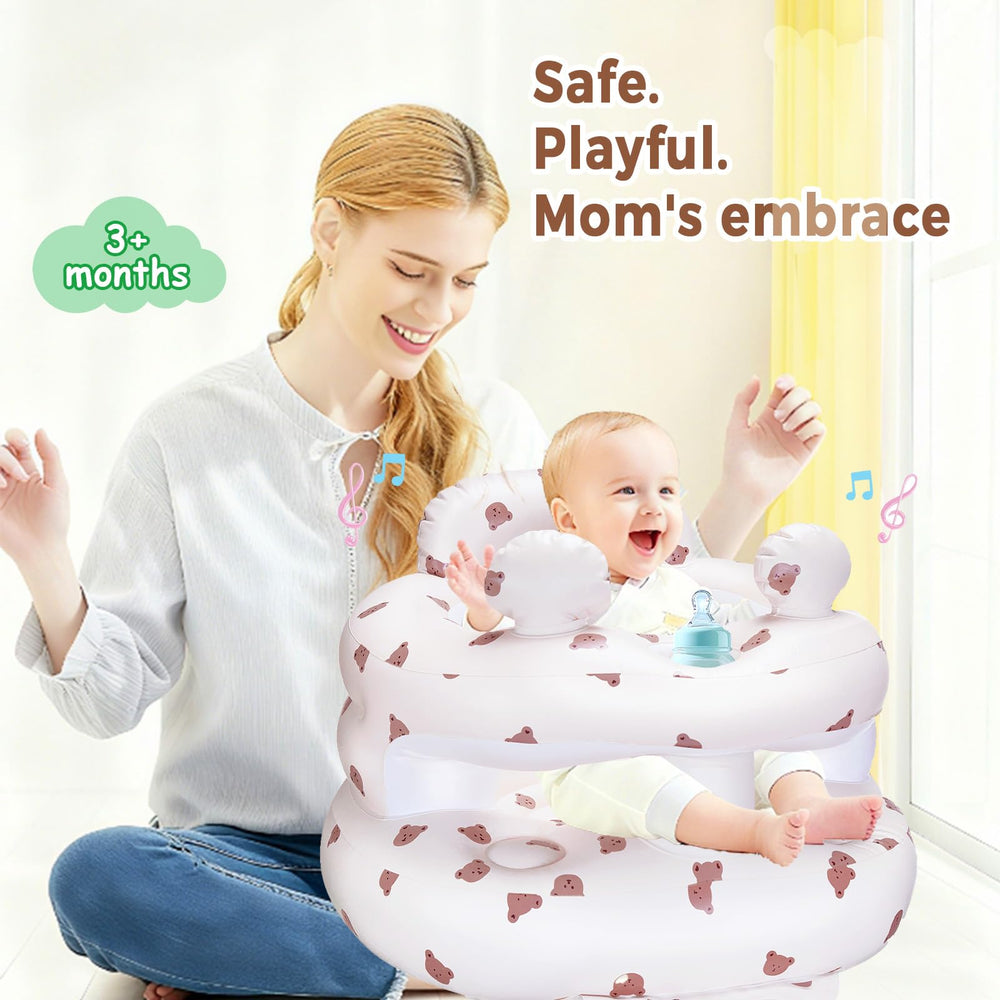 ptlruzk built-in air pump enables quick setup with minimal effort for busy parents.
