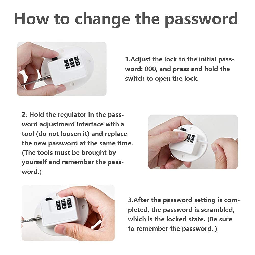 PTMYXIN A Pack Refrigerator Lock refrigerator door—easy installation and added safety