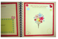 Publications International deluxe album concealed spiral binding keeps pages secure and flat
