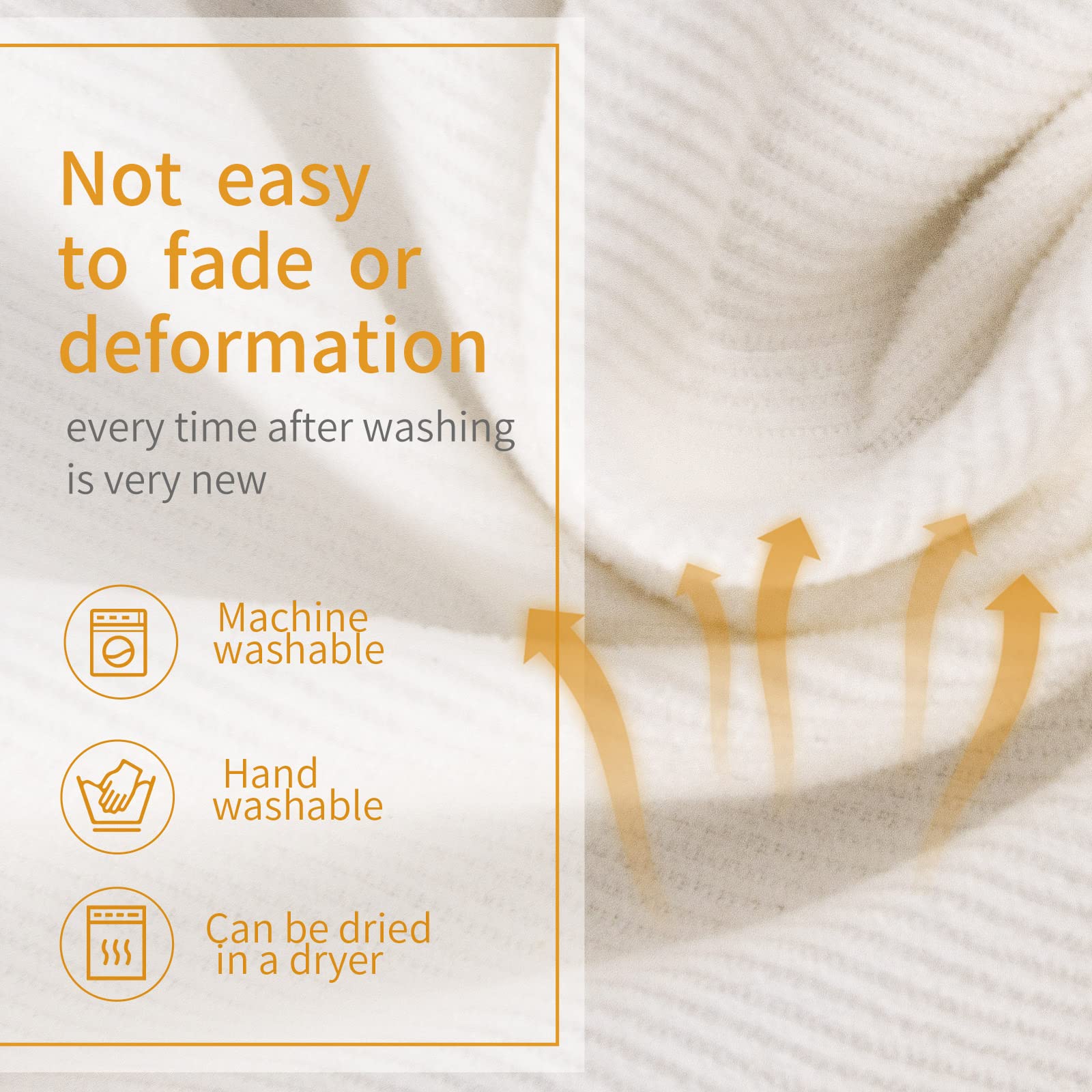 Pucmaoci 100% cotton fabric remains breathable and hypoallergenic for newborn comfort.