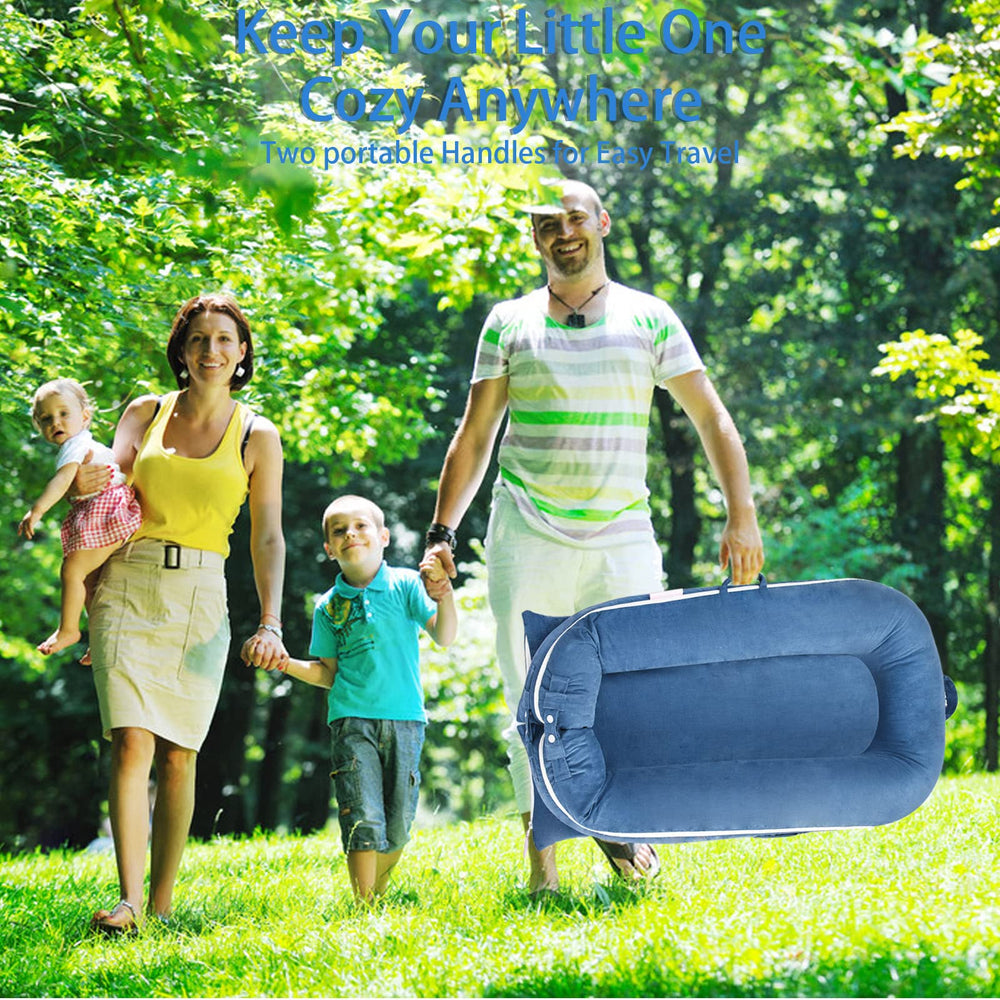 Easy-care machine washable cover that dries quickly after washes.