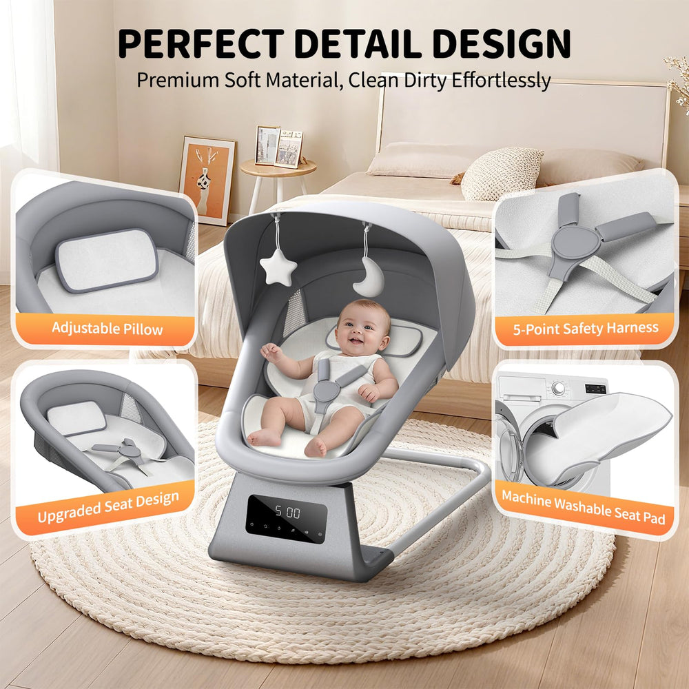Pudult Baby Swing indoor and outdoor use with stable base