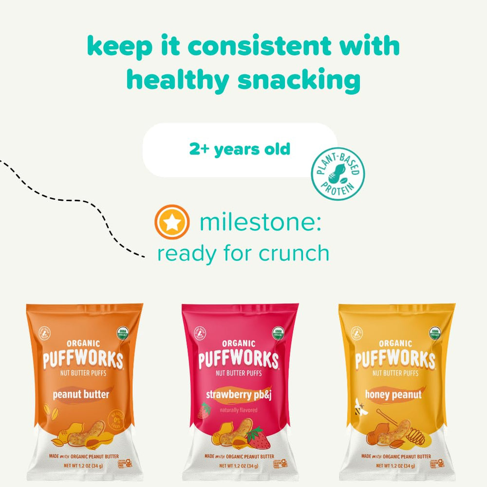 Puffworks 1 oz individual bags, convenient on the go