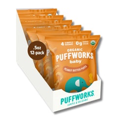 Puffworks Baby Diaper Bag Snack Ready — ideal for on-the-go munching.