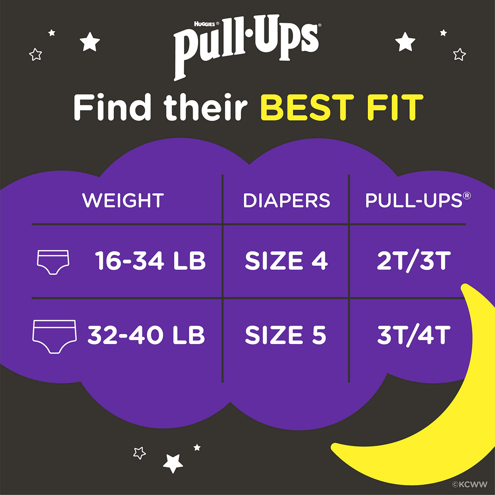 Pull-Ups Disney-Pixar Bo Peep wet-fade graphic signals learning to stay dry.