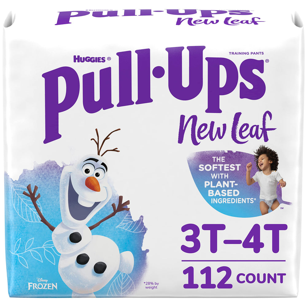 Pull-Ups New Leaf Disney Frozen packaging shows engaging characters for potty training.